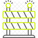 Bloqueio Barreira Barricada Ícone