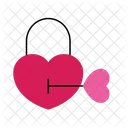 Cadeado De Amor Amor Cadeado Ícone