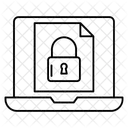 Filelock Privado Documento Ícone
