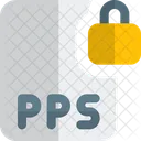 Bloqueio De Arquivo Pps Bloqueio Pps Pps Icon