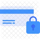 Bloqueio de cartão de crédito  Ícone
