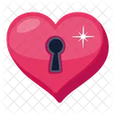 Cadeado De Amor Cadeado De Coracao Cadeado Ícone