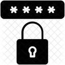 Bloqueio De Senha Senha De Login Conta Bloqueada Ícone