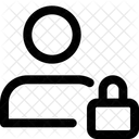 Usuario Bloqueio Interface Ícone