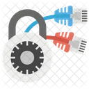 Bloqueio E Rede Seguranca Do Sistema Senha Ícone