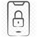Bloqueio Movel Seguranca Movel Protecao Para Smartphone Ícone