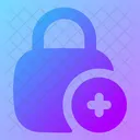 Square Lock Add Adicionar Cadeado Bloqueio Ícone