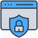 Cyber Seguridad Bloqueo Icon