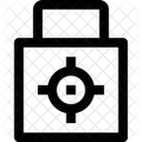 Lockpad Objetivo Seguridad Icono
