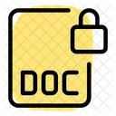 Bloqueo De Archivos De Documentos Bloqueo De Documentos Bloqueo De Archivos Icon