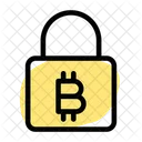 Bloqueo de bitcoin  Icono