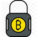 Bloqueo de bitcoin  Icono