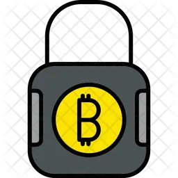 Bloqueo de bitcoin  Icono