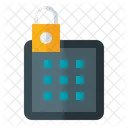 Bloqueo De Contrasena Teclado Seguridad Icono