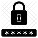 Bloqueo De Contrasena Codigo De Acceso Seguridad Icono