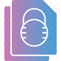 Bloqueo de archivos de seguridad  Icono