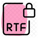 Bloqueo De Archivos Rtf Bloqueo Rtf Bloqueo De Archivos Icon