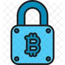 Bloqueo de bitcoin  Icono