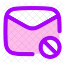 Bloque De Correo Icono