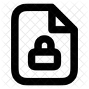 Bloqueo de documentos  Icono