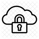 Nube Seguridad Bloqueo Icon