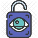 Cerradura de ojo  Icon