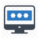 Contrasena Bloqueo Seguridad Icono