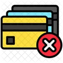 Bloqueo De Tarjetas Seguridad Fraude Icono