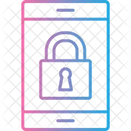 Bloqueo del teléfono inteligente  Icono