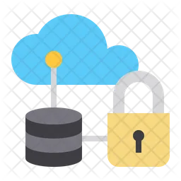 Bloqueo del servidor en la nube  Icono
