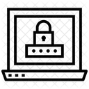 Bloqueo Del Sistema Bloqueo De La Computadora Contrasena De La Computadora Icono