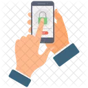 Telefono Bloqueado Seguridad Del Telefono Proteccion De Datos Icono