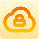 Bloqueo De Nube Nube Seguridad En La Nube Icon