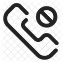 Bloquer l'appel  Icône