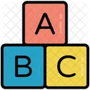 Bloques abc  Icono