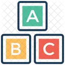 Bloques abc  Icono