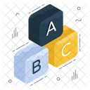 Bloques abc  Icono