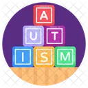 Bloques Alfabeticos Bloques De Autismo Bloques De Aprendizaje Icono