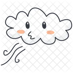 Blow cloud  Icon