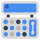 Eyeshadow Kit Color Palette Makeup Accessory Icon