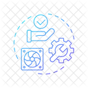 Blower Component Adjustment Icon