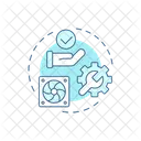 Blower Component Adjustment Icon