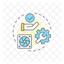 Blower Component Adjustment Icon