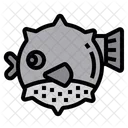 Blowfish Fish Ocean Icon