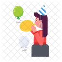 Blowing Balloons  Icon