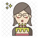 Blowing Candle Candle Light Icon