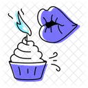 Blowing Candle  Icon