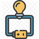Bombilla electrica  Icono
