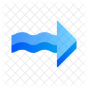 Flat Illustration Arrow Icon