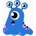 Blue alien friend  Icon